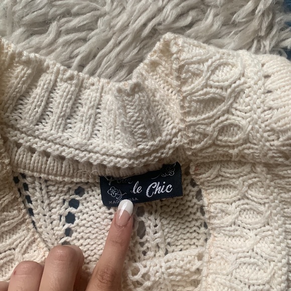 Crochet Sweater - Picture 3 of 3